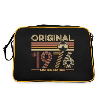 1976 - Retro Bag - black/gold - Back