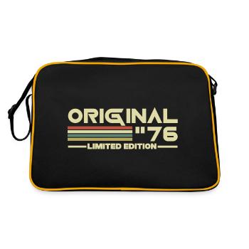 1976 - Retro Bag - black/gold - Back