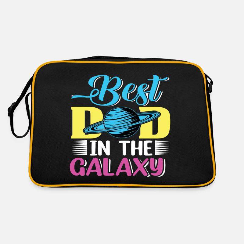 Best Dad in the Galaxy Retro Bag