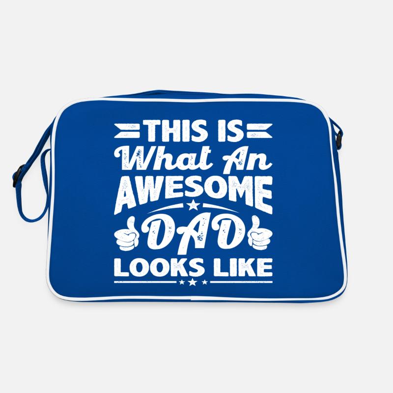 Awesome Dad Looks Like Retro Bag