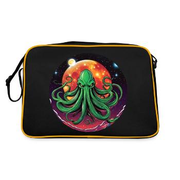 Monstre immortel de Cthulhu dans l’espace - Sac Retro - noir/or - Dos