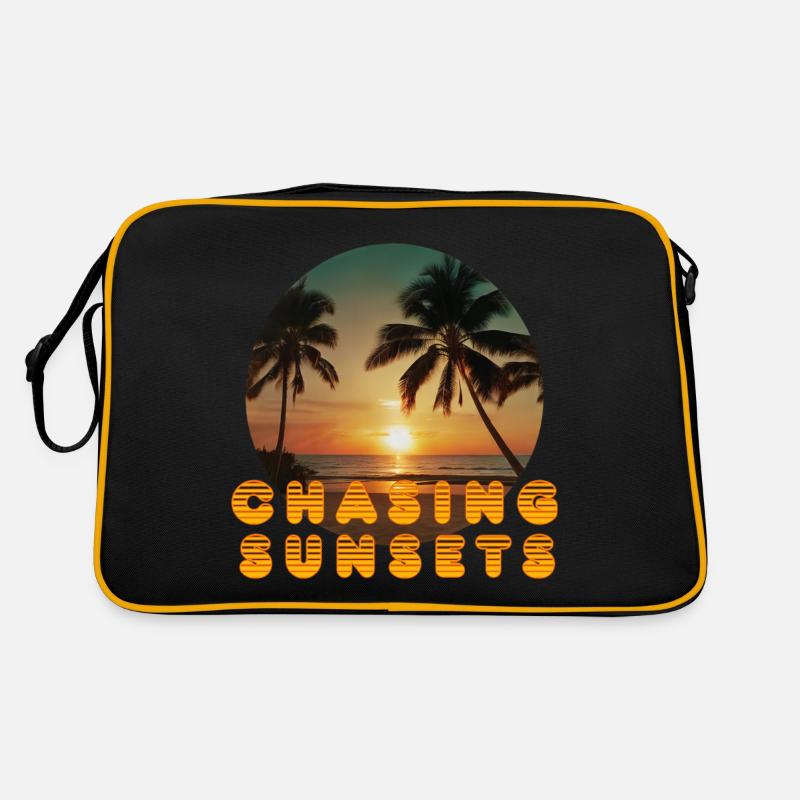 Chasing sunsets Retro Bag