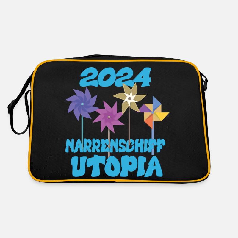 Narrenschiff Utopia, 2024 Retro Tasche