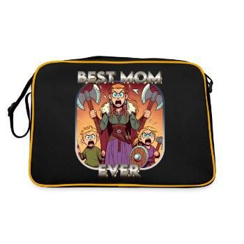 Meilleure maman de tous les temps - Sac Retro - noir/or - Dos