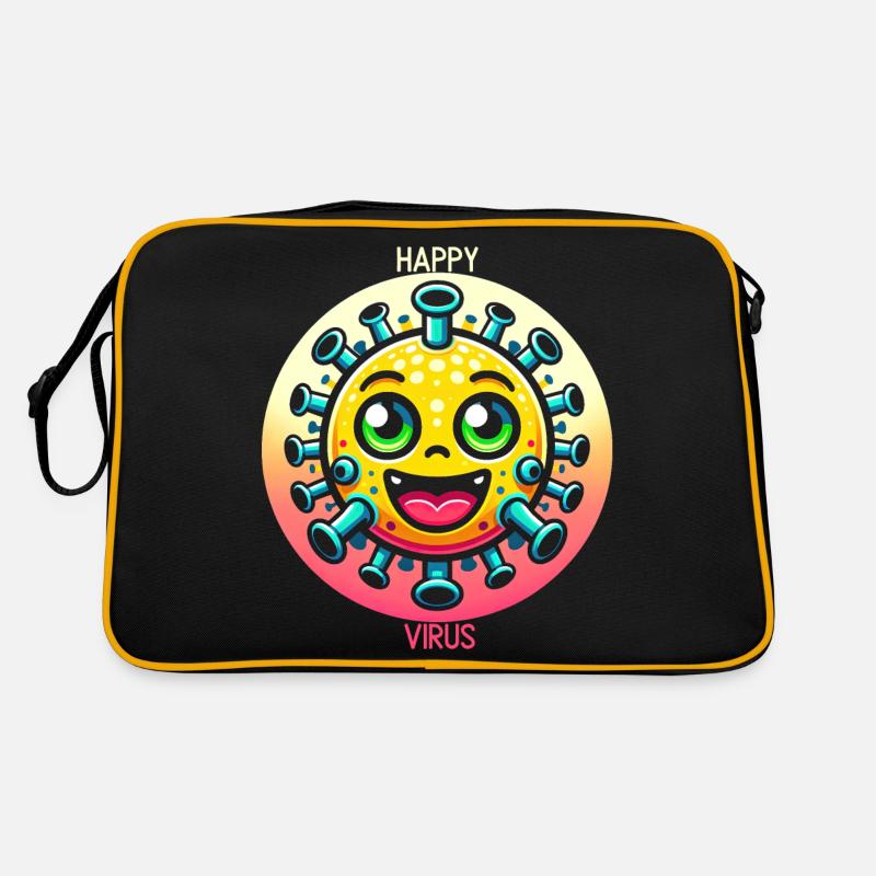 Joyeux délice du virus Sac Retro