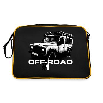 LR off-road #1 - Autonaut.com - Retro Bag - black/gold - Back