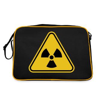 Radioactif - Sac Retro - noir/or - Dos