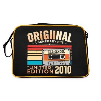Original 2010, Légendaire depuis 2010 Vintage 2010 - Sac Retro - noir/or - Dos