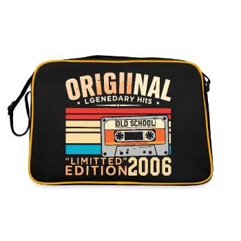 Original 2006, Légendaire depuis 2006 Vintage 2006 - Sac Retro - noir/or - Dos