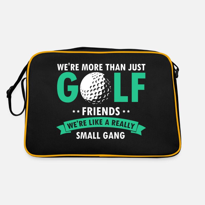 Plus que de simples amis de golf, nous sommes comme un petit gang Sac Retro