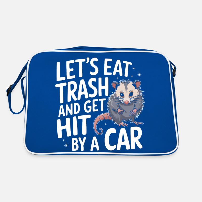 Opossum Possum Tier Retro Tasche