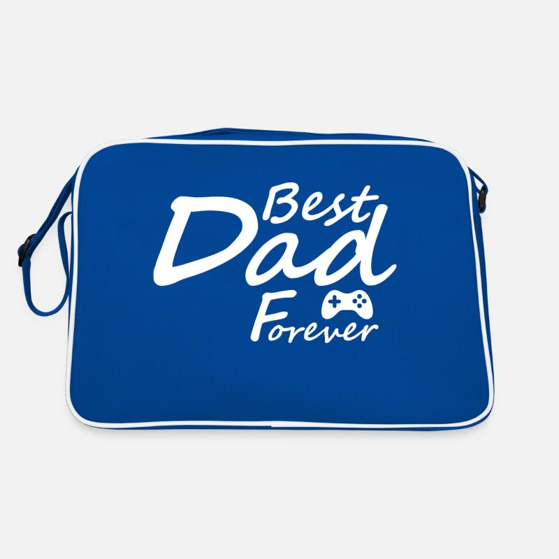 Best dad forever controller Retro Tasche