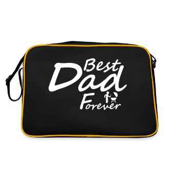 Best Dad Forever Grilling - Retro Bag - black/gold - Back
