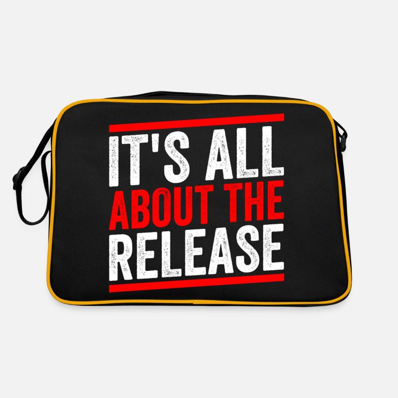 Loslassen Axtwerfen Liebhaber Experte Axtwerfer Retro Tasche