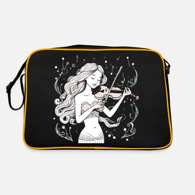 Violine Retro Tasche