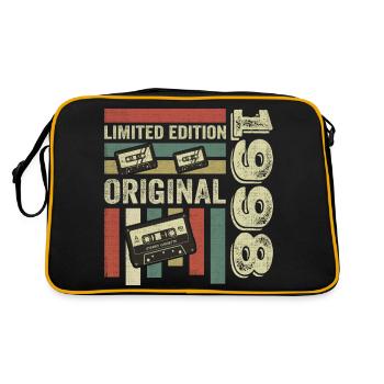 Millésime 1998 - Rétro Anniversaire Dire 1998 - Sac Retro - noir/or - Dos