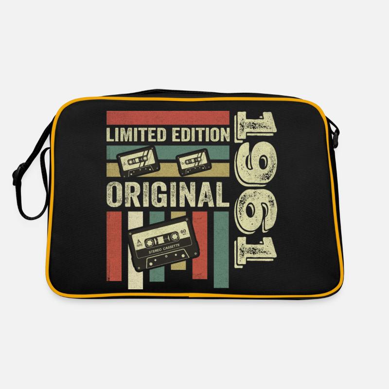 Millésime 1961 - citation d’anniversaire rétro 1961 Sac Retro