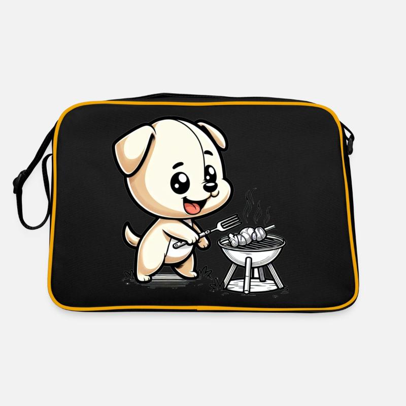 Chien BBQ mignon Sac Retro
