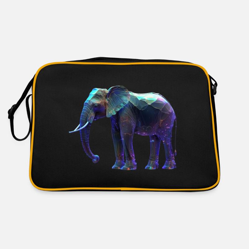 Elephant iriscent I Retro Bag