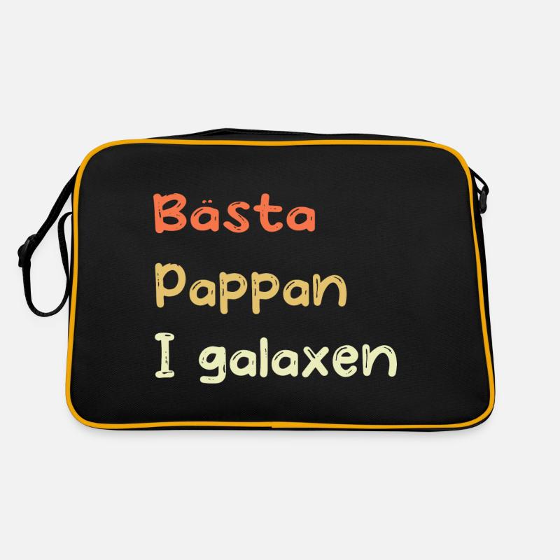 Best Dad in the Galaxy Retro Bag
