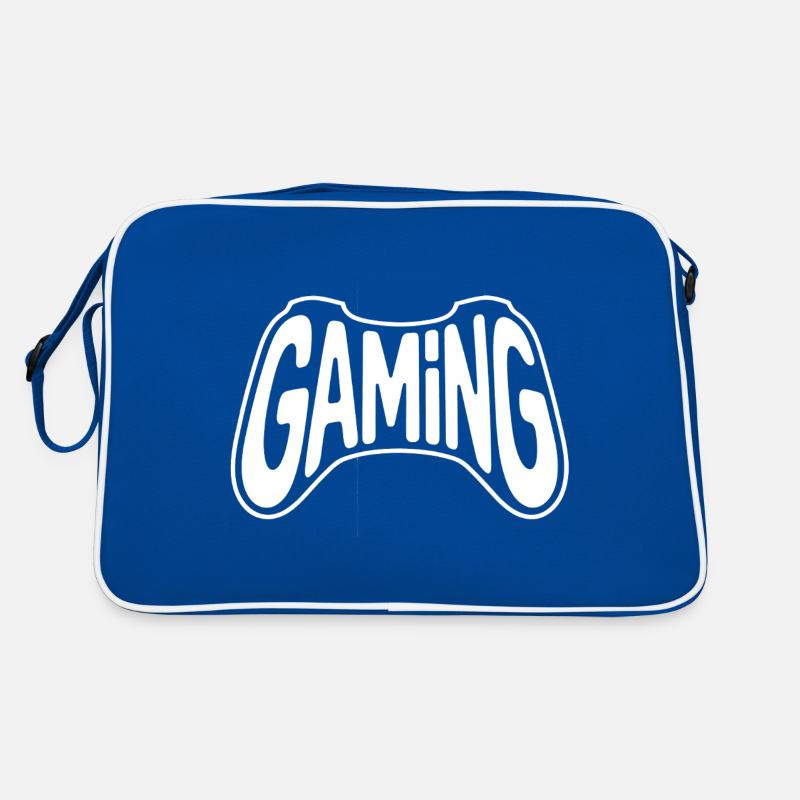 Gaming - Cooles Controller-Logo Retro Tasche