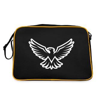 Aigle Tête d’aigle - Sac Retro - noir/or - Dos