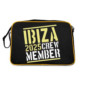 L’équipage d’Ibiza 2025 - Sac Retro - noir/or - Dos