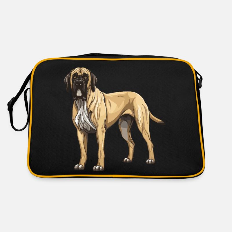 Mastiff Dog Retro Bag