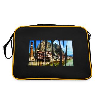 Panorama d’Amasya - Sac Retro - noir/or - Dos