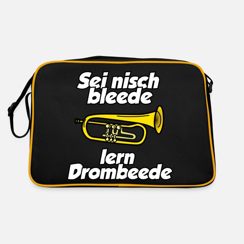 Sei nisch bleede Retro Tasche