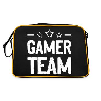 Équipe de joueurs - Sac Retro - noir/or - Dos