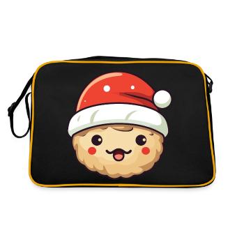 Biscuit de Noël Cuisson - Sac Retro - noir/or - Dos