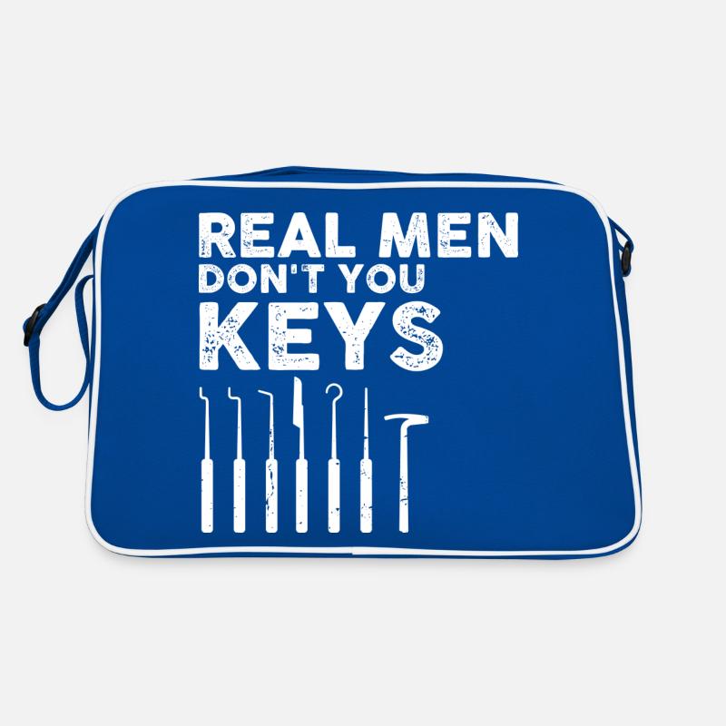 Hommes Schlosdienst Technicien de verrouillage Conception Sac Retro