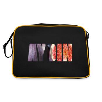 Aydin Feigen - Sac Retro - noir/or - Dos