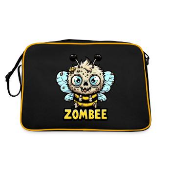 ZomBee - L'Abeille Zombie - Sac Retro - noir/or - Dos