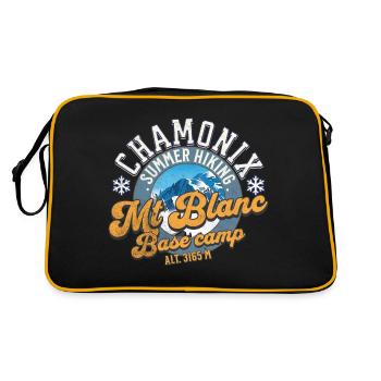 Mt Blanc Base Camp - Retro Bag - black/gold - Back