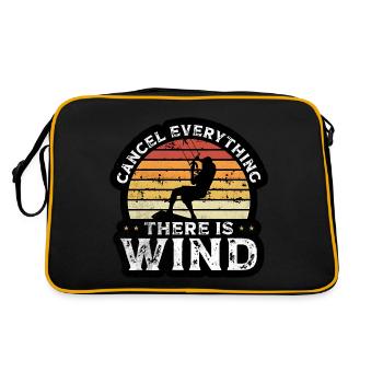 Kitesurfing - Sac Retro - noir/or - Dos