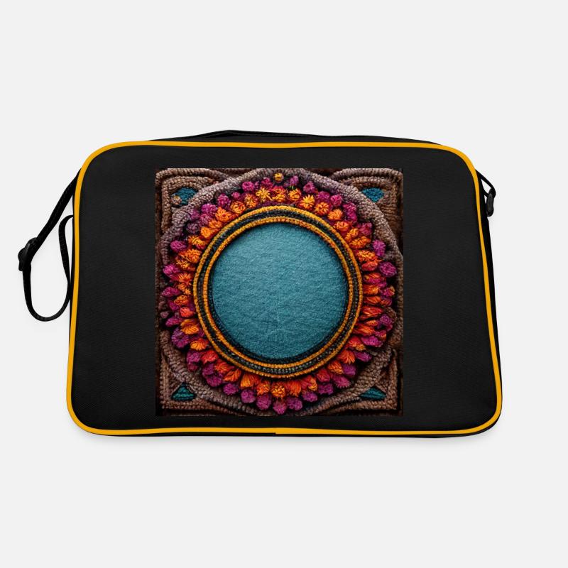Boho Mandala Abstract Retro Bag