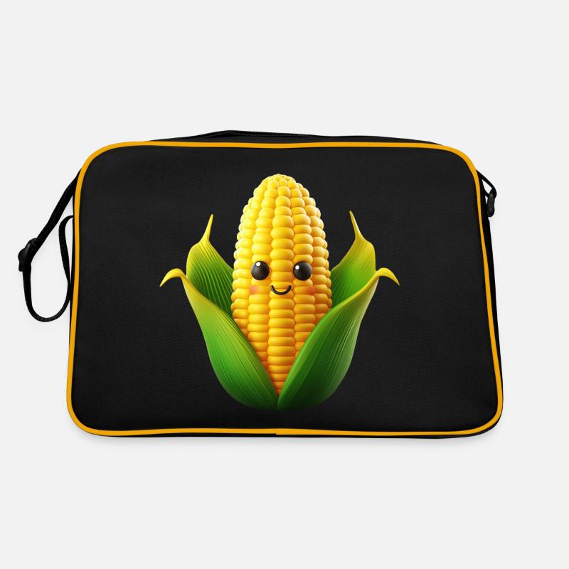 Corn on the cob Corn Kawaii Retro Bag