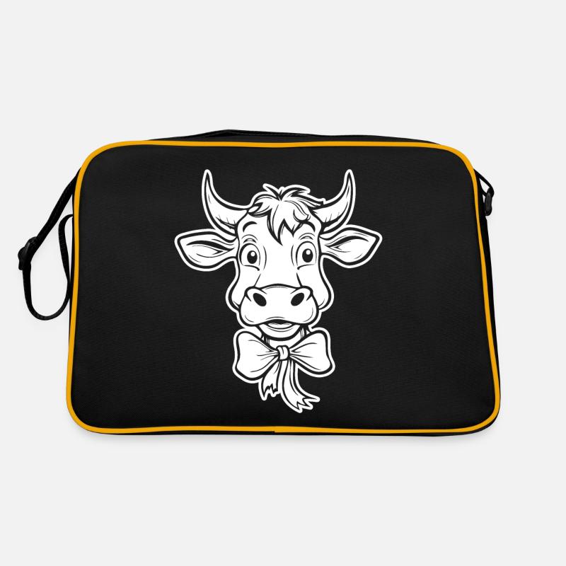 Cow Cows Retro Bag
