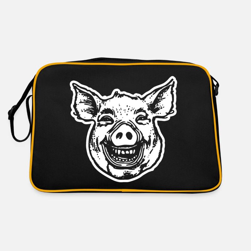 Pig Piggy Retro Bag