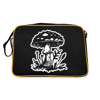 Cueilleur de champignons - Sac Retro - noir/or - Dos