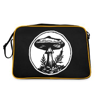 Cueilleur de champignons - Sac Retro - noir/or - Dos