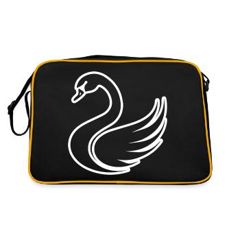Cygnes cygnes - Sac Retro - noir/or - Dos