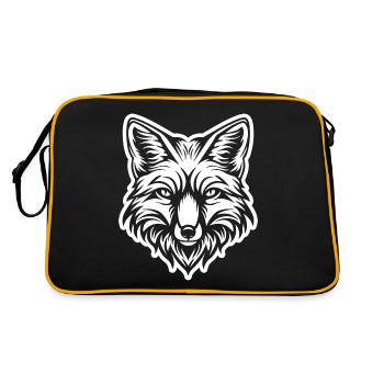 Fox Foxes - Retro Bag - black/gold - Back