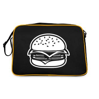 Burgers de Hambourg - Sac Retro - noir/or - Dos