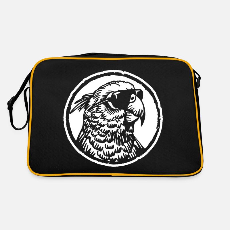 Perroquet oiseau Sac Retro