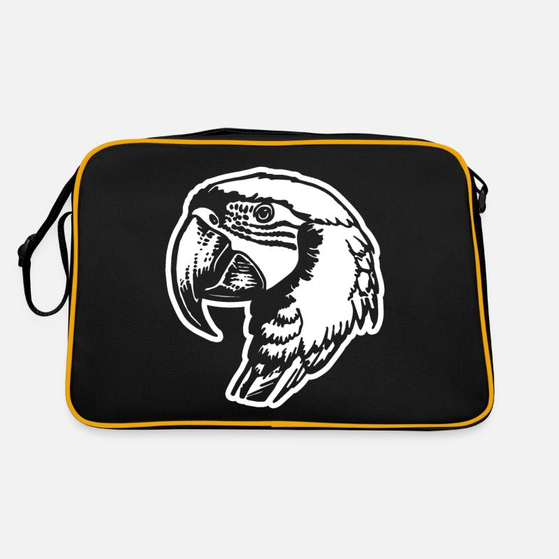 Perroquet oiseau Sac Retro