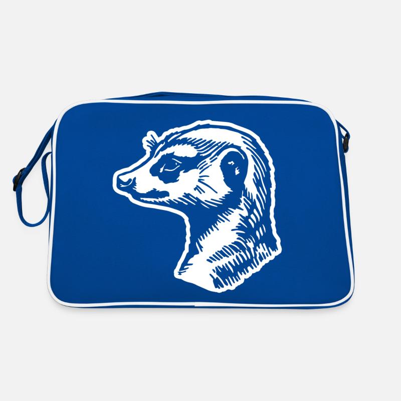 Erdmännchen Retro Tasche