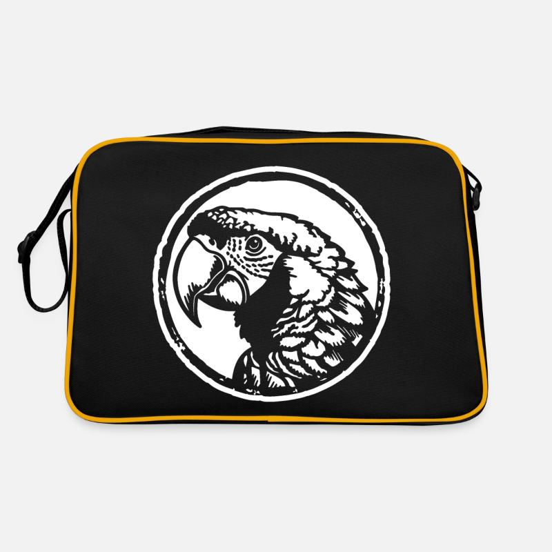 Perroquet oiseau Sac Retro